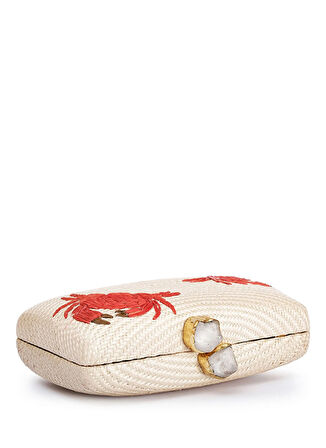 Bago Beyaz Kadın Portföy Çanta KAPRE CRAB