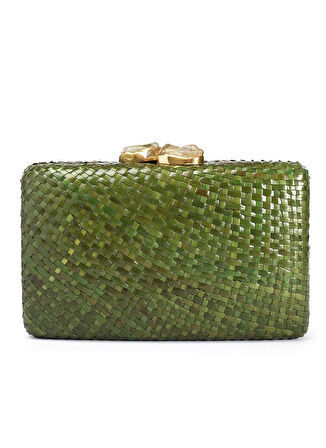 Bago Yağ Yeşili Kadın Portföy Çanta KAPRE OLIVE GREEN THCK