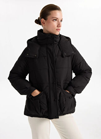 Fabrika Siyah Kadın Mont F5WL-MNT0284