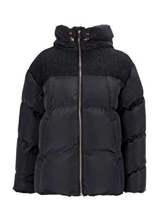 Fabrika Siyah Kadın Mont F5WL-MNT0283