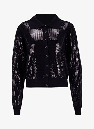 Fabrika Siyah Kadın Hırka F5WL-HRK0355