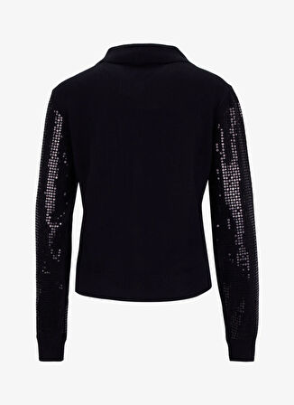 Fabrika Siyah Kadın Hırka F5WL-HRK0355