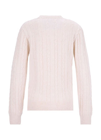 Fabrika Ekru Kadın Hırka F5WL-HRK0256