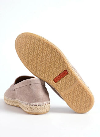 Abarca Deri Bej Erkek Espadril MOCASIN
