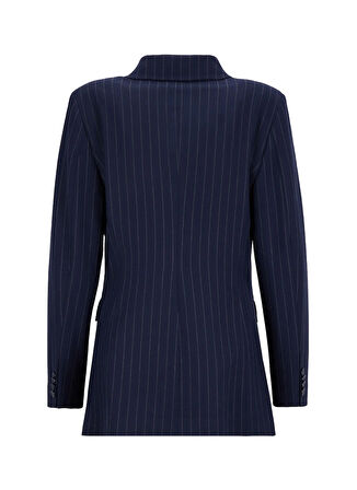 Fabrika Lacivert - Gri Kadın Blazer F5WL-CKT0057