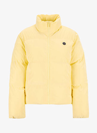 Discovery Expedition D5WL-MNT3581 Sarı Düz Kadın Mont