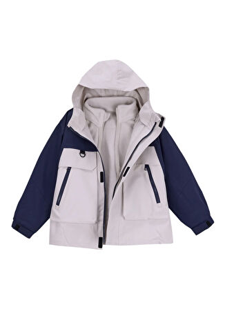 Jeep Lacivert Erkek Çocuk Mont J5WB-MNT7863