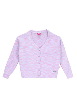 Barbie Çok Renkli Kız Çocuk Hırka BRB5WG-HRK6647