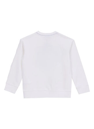 Jeep Baskılı Erkek Çocuk Ekru Sweatshırt J5WB-SWT7712