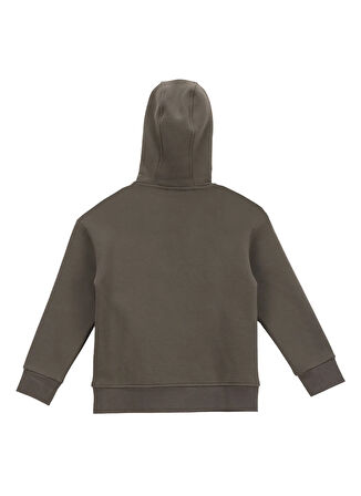 Jeep Baskılı Erkek Çocuk Haki Sweatshırt J5WB-SWT7719