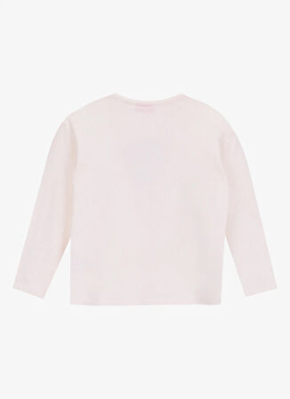 Barbie Baskılı Ekru Kız Çocuk T-Shirt BRB5WG-TST6641