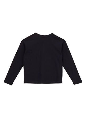 Jeep Düz Siyah Erkek Çocuk T-Shirt J5WB-TST7746