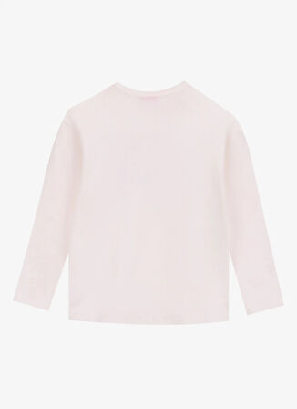 Barbie Baskılı Ekru Kız Çocuk T-Shirt BRB5WG-TST6142