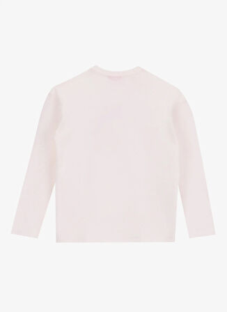 Barbie Baskılı Ekru Kız Çocuk T-Shirt BRB5WG-TST6020