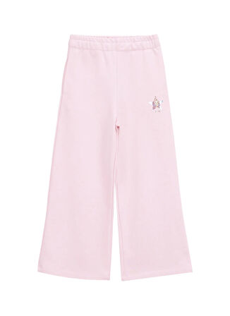 Jeep İspanyol Paça Pembe Kız Çocuk Eşofman Altı J5WG-EA7586