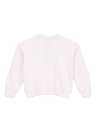 Jeep Baskılı Kız Çocuk Ekru Sweatshırt J5WG-SWT7553