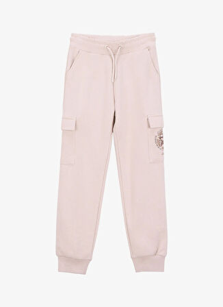 Jeep Lastikli Paça Bej Erkek Çocuk Eşofman Altı J5WB-EA7775