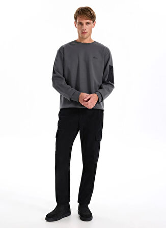 Jeep Normal Bel Düz Paça Relaxed Siyah Erkek Kargo Pantolon J5WM-PNT7868