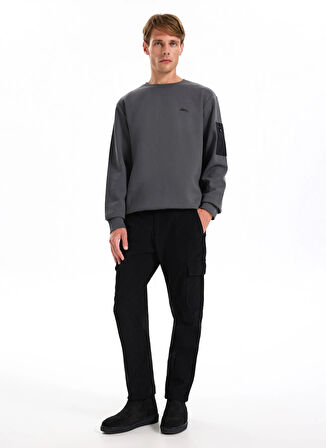 Jeep Normal Bel Düz Paça Relaxed Siyah Erkek Kargo Pantolon J5WM-PNT7868