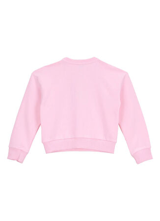 Jeep Baskılı Kız Çocuk Pembe Sweatshırt J5WG-SWT7551