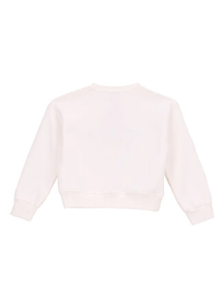 Jeep Baskılı Kız Çocuk Ekru Sweatshırt J5WG-SWT7556