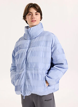 Discovery Expedition D5WL-MNT3795 Mavi Düz Kadın Mont