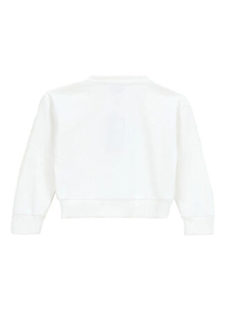 Jeep Baskılı Kız Çocuk Ekru Sweatshırt J5WG-SWT7544