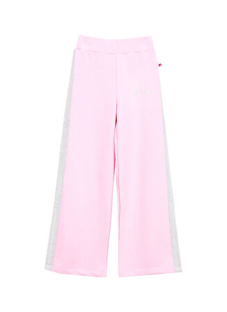 Barbie Bol Paça Pembe Kız Çocuk Eşofman Altı BRB5WG-EA6050