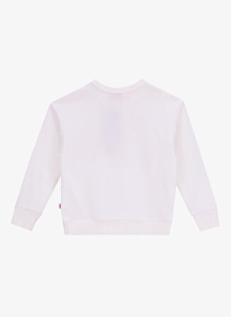 Barbie Baskılı Kız Çocuk Ekru Sweatshırt BRB5WG-SWT6627