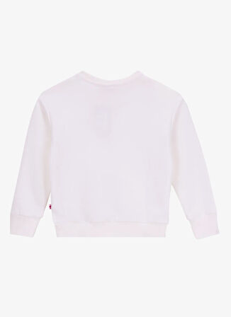 Barbie Baskılı Kız Çocuk Ekru Sweatshırt BRB5WG-SWT6625