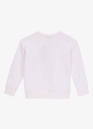 Barbie Baskılı Kız Çocuk Ekru Sweatshırt BRB5WG-SWT6628