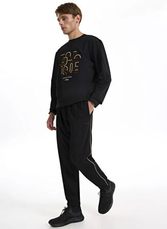 Jeep Lastikli Bel Standart Siyah Erkek Eşofman Altı J5WM-EA7365