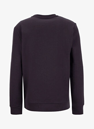 Jeep Bisiklet Yaka Baskılı Kahve Erkek Sweatshırt J5WM-SWT7693