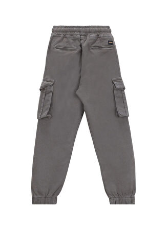 Jeep Lastikli Bel Lastikli Paça Haki Erkek Çocuk Pantolon J5WB-PNT7852