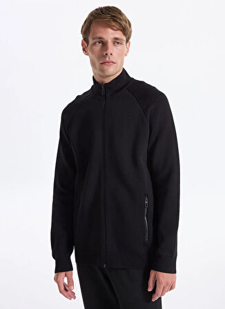 Fabrika Siyah Erkek Hırka F5WM-HRK 2885