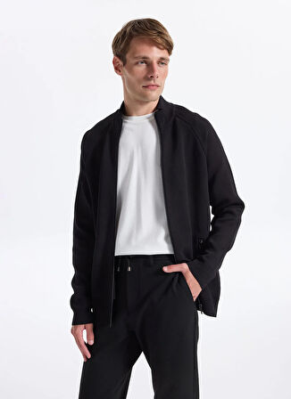 Fabrika Siyah Erkek Hırka F5WM-HRK 2885