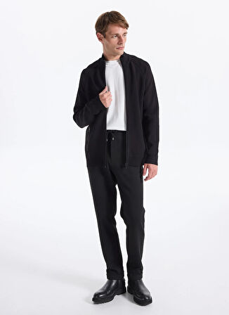 Fabrika Siyah Erkek Hırka F5WM-HRK 2885