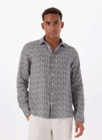 Mr. Mood Standart Gömlek Yaka Çok Renkli Erkek Gömlek MR SPECIAL ED. LAUREL