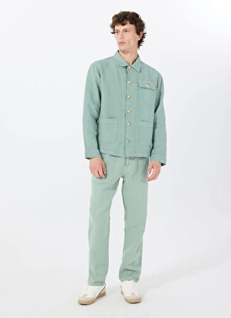 Mr. Mood Standart Bel Normal Paça Standart Yeşil Erkek Pantolon MR BRICKELL PANTS