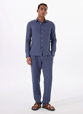 Mr. Mood Lastikli Bel Normal Paça Standart Lacivert Erkek Pantolon MR ROG PANTS