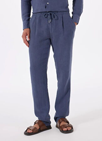 Mr. Mood Lastikli Bel Normal Paça Standart Lacivert Erkek Pantolon MR ROG PANTS