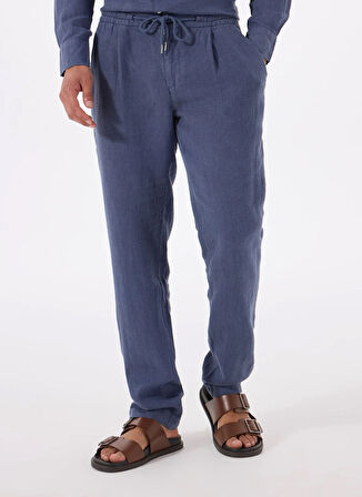 Mr. Mood Lastikli Bel Normal Paça Standart Lacivert Erkek Pantolon MR ROG PANTS