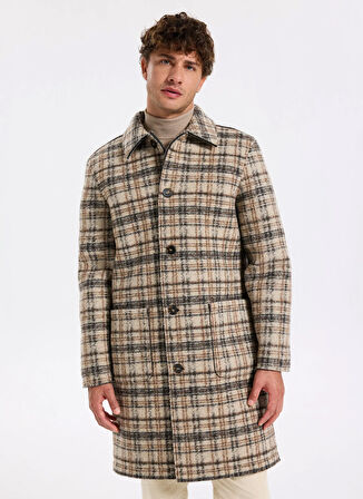 Fabrika Çok Renkli Erkek Palto F5WM-PLT 2563