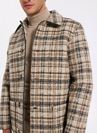 Fabrika Çok Renkli Erkek Palto F5WM-PLT 2563