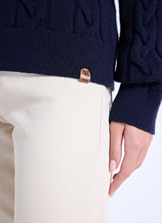 Jeep Lacivert Kadın Hırka J5WL-HRK7133