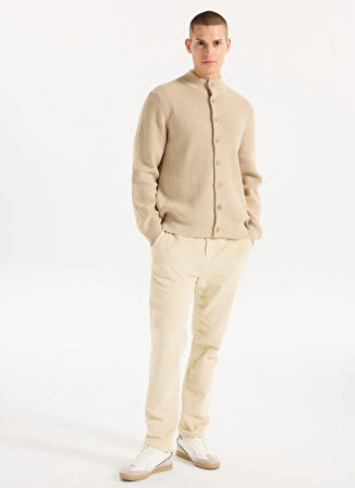 Jeep Bej Erkek Hırka J5WM-HRK7226