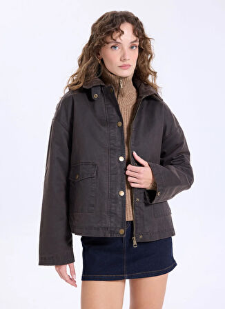 Jeep Kahve Kadın Mont J5WL-MNT7152