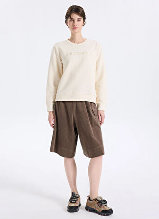 Discovery Expedition D5WL-PNT3604 Açık Kahve Relaxed Düz Kadın Pantolon