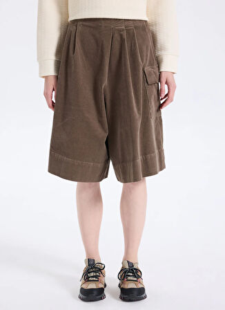 Discovery Expedition D5WL-PNT3604 Açık Kahve Relaxed Düz Kadın Pantolon