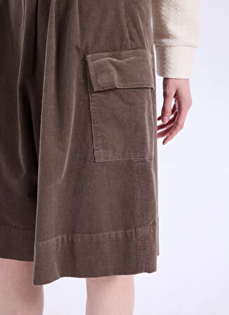 Discovery Expedition D5WL-PNT3604 Açık Kahve Relaxed Düz Kadın Pantolon